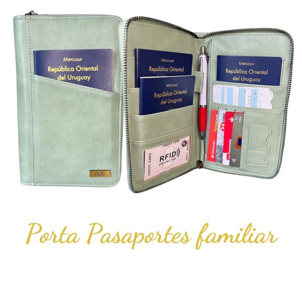 Porta pasaportes y documentos familiar- Linea NOA FAMILY
