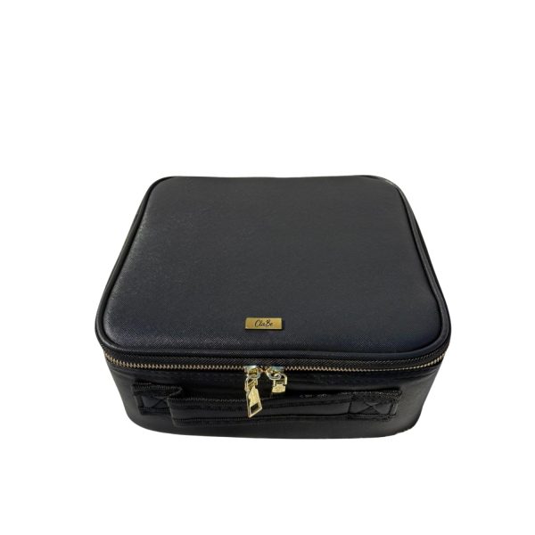 Necessaire de Maquillaje con Espejo LED - Modelo AURA "Negro"